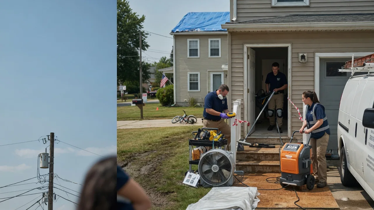Water Damage Repair in Akron, PA near me